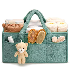 Grand <span class=keywords><strong>Sac</strong></span> à <span class=keywords><strong>Langer</strong></span> en Peluche Teddy Multifonctionnel Doux, <span class=keywords><strong>Sac</strong></span> de Maternité de Voyage pour Mamans, Enfants et Bébé, Organisateur de Couches - Product Image 2