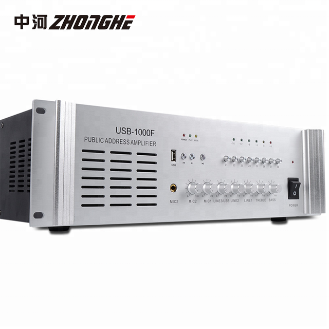 60W High Power PA System Professional Audio Amplifier Brand Hot Selling for Karaoke DJ Stage Party Outdoor Event
