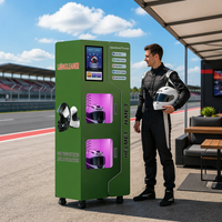 Distributeur automatique de nettoyage de casques : Du désagréable au frais grâce à la désinfection, au séchage et à la parfumerie