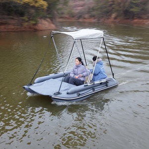 <span class=keywords><strong>Bateau</strong></span> Catamaran Gonflable Robuste pour la Pêche, Fabrication Directe d'Usine, OEM ODM, Taille et Couleur Personnalisables - Product Image 6