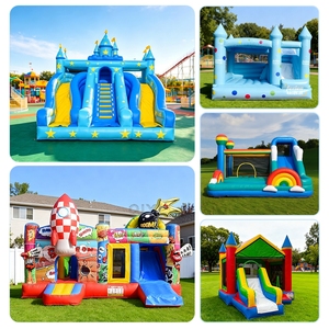 บ้านลมบลูสตาร์ บ้านลมในร่ม บ้านเด้งลม บ้านลมสำหรับเด็กเกรดเชิงพาณิชย์ - Product Image 6