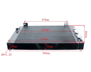 Radiador de carretilla elevadora Hanzhi Diesel Engine 3511070500 para <span class=keywords><strong>Linde</strong></span> 351 (-02) y Perkins - Product Image 1