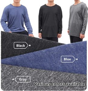 Accessoires unisexes pour patients alités, handicapés, entièrement ouvrables des deux côtés, manches longues, post-chirurgie, pour personnes âgées, en coton et polyester - Product Image 4
