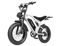 Vélo électrique tout-terrain personnalisé, fabrication en usine, suspension intégrale, cadre robuste, hybride, haute puissance, pneus larges