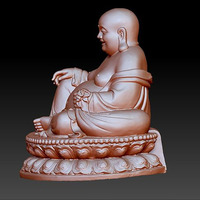 Impression 3d sla/sls ABS/résine Zen bouddha assis humanoïde Statue religieux samathi Statue bouddha décoration extérieure de jardin de la maison