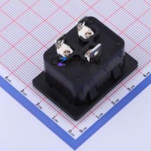 DB-20-5P-WW(1.5) AC Power Connector Through hole Component (THT) Connector IEC 320-C20 1 3 Panel Mount - Product Image 2