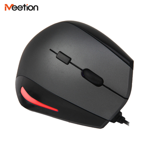 Meetion M380 Chuyên Nghiệp Dọc Chuột Nhà Sản Xuất Có Dây Phổ Biến Màu Xám Ergonomic Máy Tính Dọc Chuột - Product Image 4