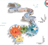 Ensemble de jouets aquatiques pour baignoire bébé MILI, équipement de salle de bain pour enfants, piste aquatique, jouets interactifs pour l'été, jeux aquatiques parent-enfant