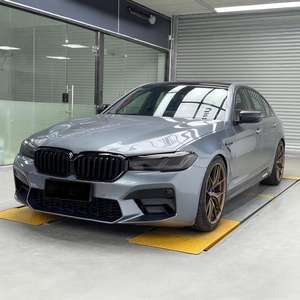 Para <span class=keywords><strong>BMW</strong></span> <span class=keywords><strong>5</strong></span> Series G30 G 38, actualización de modificación de vehículo M <span class=keywords><strong>5</strong></span>, Kit de carrocería de coche, falda lateral de parachoques de coche, escape de garganta trasera de red media DOS - Product Image 2