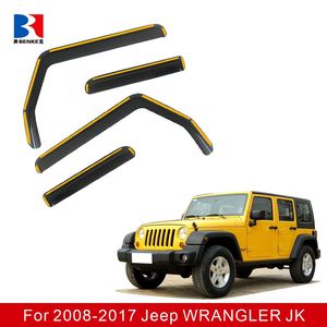 Factory Directly Sell High End In-channel Injection Deflector <b>Window</b> Visor for Jeep WRANGLER JK 2008-2017 - Product Image 2