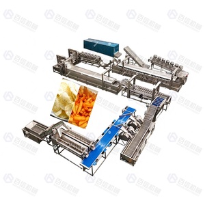 Structure compacte Ligne de production de frites congelées Pommes de terre frites Ligne de production congelée Pommes de terre frites Offre Spéciale - Product Image 1
