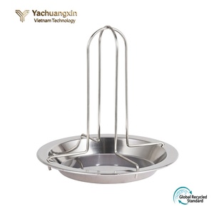 Tenedor para Asar Pollo Grueso de Acero Inoxidable para Camping al Aire Libre, con Placa Antiadherente para Asar Pollo a Leña - Product Image 3