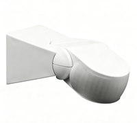 Détecteur infrarouge extérieur IP65 180° avec interrupteur, 110-240V, max. 1200W, pour ampoules incandescentes 300W, économie d'énergie, réglage du Lux et du temps, éclairage mural