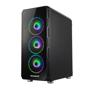 Máy tính Chassis ATX Máy tính chơi Game trường hợp tùy chọn USB3.0 + USB2.0 + HD âm thanh Máy tính để bàn PC chơi Game tủ - Product Image 3