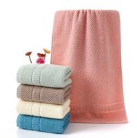 Serviette de bain en pur coton avec doux adulte ménage serviette bain absorbant serviette de bain en gros hôtel Salon de beauté personnalisé