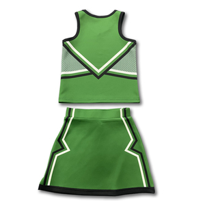 Uniformes de animadora personalizados de alta calidad para mujeres Últimos diseños con técnicas impresas - Product Image 3