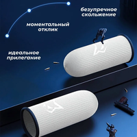 Manchettes de jeu en fibre de soie glacée, ultra-fines à 0,01 mm, respirantes et absorbant la transpiration, adaptées aux jeux mobiles.