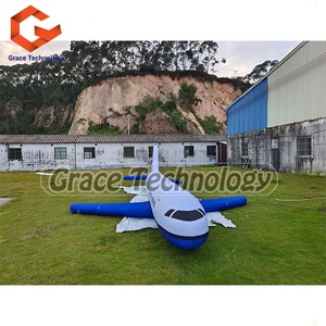 Réplique d'<span class=keywords><strong>avion</strong></span> gonflable publicitaire géant, modèles d'hélicoptères gonflables personnalisés pour décorations - Product Image 4