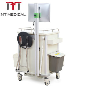 Mt Medisch Ziekenhuis Mobiele Werkstation Draadloze Verpleegkundige Geneeskunde <span class=keywords><strong>Trolley</strong></span> Met Computer Prijs - Product Image 4