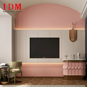 Juego de Muebles de Dormitorio para Hotel de Cinco Estrellas IDM, Venta Especial, Diseño Moderno y Lujoso, Tamaños Personalizados, Cama de Madera para Proyectos Hoteleros - Product Image 3