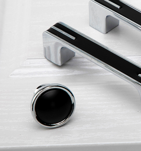 Baochun Moderne Rustieke Keuken Lade Accessoires Kabinet Pull Kledingkast Lange Wit Zwart 320Mm Hardware Slaapkamer Handvatten - Product Image 4