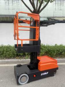 3M 4Mワークプラットフォームリチウム電池ミニオーダーピッカー倉庫ピッカー狭い0.8メートル - Product Image 4