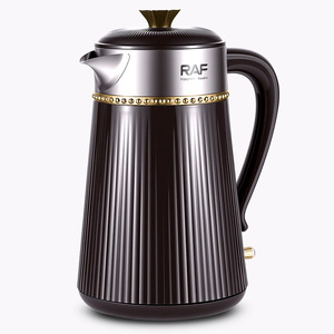 Black Stainless Steel Cordless Electric <b>Kettle</b> <b>Temperature</b> <b>Control</b> Large Capacity for Tea Coffee Hot Water Household - Product Image 2