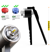 Machine à sertir manuelle 13mm 15mm 20mm pour sceller le parfum avec pompe en aluminium