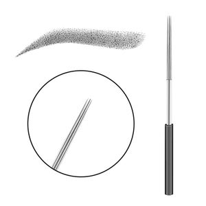 OEM/ODM חד פעמי פירסינג מחטי סיבוב קבוע איפור קעקוע מחטי Microblades מחט עבור גבות - Product Image 1