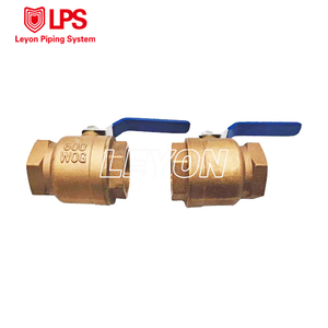 LEYON FM UL Fire Protection Fire Fighting Fire Sprinkler System Galvanized Brass Manual Ball Valve - Product Image 4