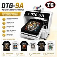 Mesin Printer Combo DTG DTF Hemat Ruang untuk Satu Workstation, Ringkas dan Hibrida, Mendukung Proyek Kustom Kaos