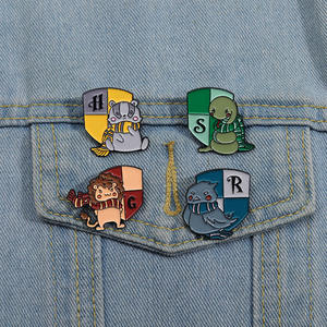 Broche de Película de Escuela de Magia, Insignia Creativa de Aleación, Pin de Esmalte de Regalo - Product Image 6