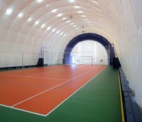 Domo de PVDF de la mejor calidad con soporte de aire para cancha deportiva multiusos
