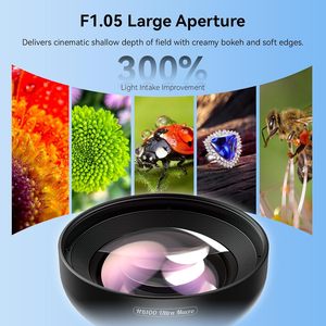 Nouvelle Lampe Annulaire Portable pour Appareil Photo, 32 LED Haute Puissance, CRI 95+, Réglable, avec Lumière d'Appoint pour Objectif Macro, filetage 37mm 52mm - Product Image 5