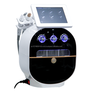 Hydro Oxygen Facial Machine with Microcurrent & Metal Construction for Deep Cleansing Skin Rejuvenation <b>Beauty</b> Salon <b>Equipment</b> - Product Image 1