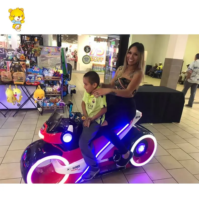 Orijinal tasarım Radar uyarı Anti çarpışma alışveriş merkezi çocuk motosiklet sürme mutlu araba eğlence prens motosiklet oyuncak