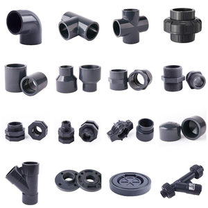 Trung Quốc bán buôn cpvc PVC uPVC phụ kiện đường ống 3 cách TEE Union nối cho cấp nước thoát nước công nghiệp hệ thống ống nước - Product Image 3