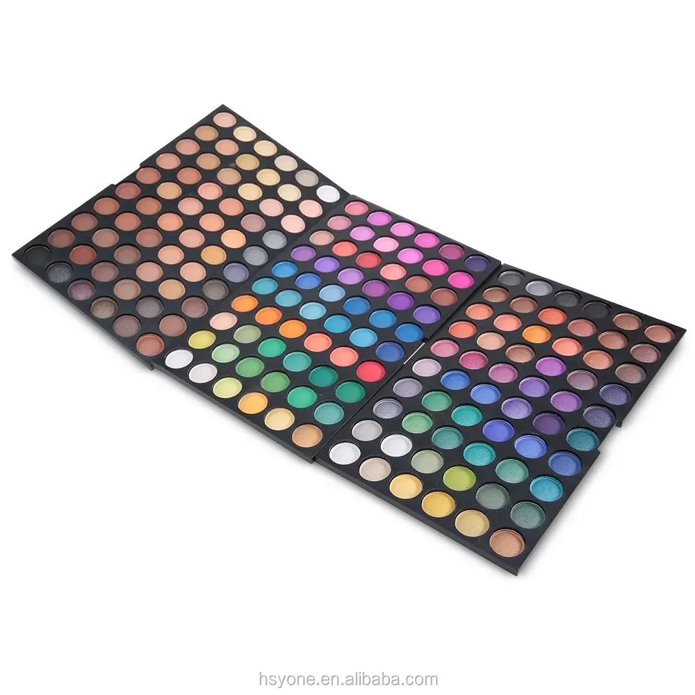 Improved formula product private label makeup 180 colors eye shadow palette color eyeshadow