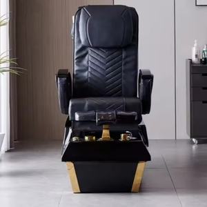 Fauteuil de pédicure de luxe avec télécommande, salon de manucure, spa pour les pieds, massage, mobilier inclinable, bain à remous - Product Image 3