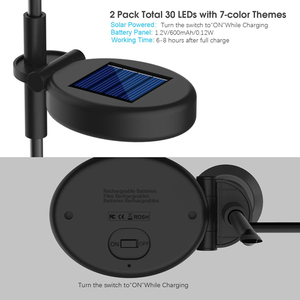 Lampes solaires LED papillon romantiques de conception nouvelle 2025, étanches IP65, pour la décoration extérieure du jardin et de la <span class=keywords><strong>terrasse</strong></span> - Product Image 5