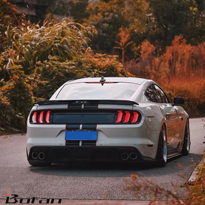 ขายส่งชิ้นส่วนกันชนอัตโนมัติ GT500สไตล์นายกรัฐมนตรีภาพวาดกันชนหลังสำหรับมัสแตง2015-2021 - Product Image 6