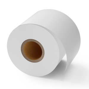 Etiquetas autoadhesivas de papel revestido semibrillantes de glaseado blanco con pegamento de congelación para registros médicos - Product Image 2