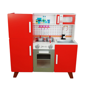 Graziosa <span class=keywords><strong>Cucina</strong></span> Giocattolo in Legno per Bambini, Set Gioco Non Tossico, Piccola <span class=keywords><strong>Cucina</strong></span> Realistica per Bambini - Product Image 3