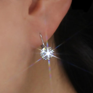 Orecchini Pendenti con Zirconi, Eleganti Orecchini da Sposa di Lusso Leggero per Donne - Product Image 5