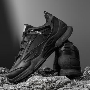 Nouvelles Chaussures Décontractées Polyvalentes pour Hommes Automne/Hiver 2026 – Tendance, Confortables, Noires, Respirantes, en Daim, à Enfiler, Motif Floral - Product Image 4