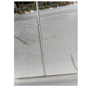 Durable White Quartz <b>Stone</b> Slab <b>Artificial</b> <b>Stone</b> Slabs for Quartz Countertop Vanity Tops and Dining Room Furniture - Product Image 6