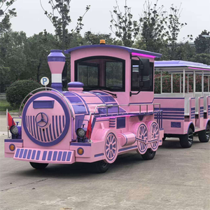 Superbe <span class=keywords><strong>Train</strong></span> Électrique Touristique Rétro Dotto sans Rails pour le Transport de Passagers - Product Image 4