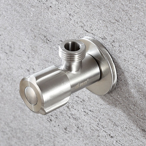 Robinet d'angle en acier inoxydable 1/2 po NPT pour l'alimentation en eau chaude et froide - Product Image 1