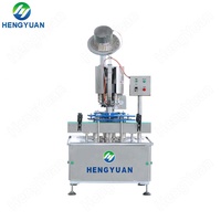 HYRS-C Automatique Jus De Bouteille En Verre Anneau de Traction Couvercle Multi-têtes Appuyant Sur Machine de Capsulage | Haute Vitesse Équipements D'étanchéité