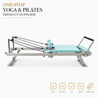 Machine de Pilates Reformer Pliante, Compacte pour Studio et Maison, Gain de Place, Ressorts Réglables, Logo Personnalisé OEM, Vente en Gros Rapide